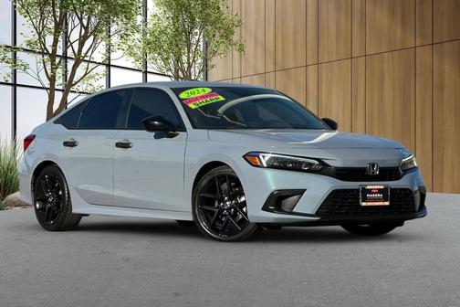 Gray 2024 Honda Civic Sport
