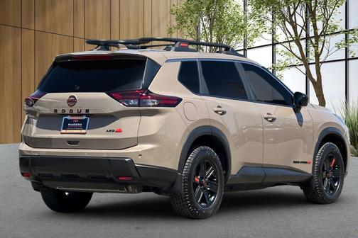 Baja Storm Metallic 2025 Nissan Rogue Rock Creek