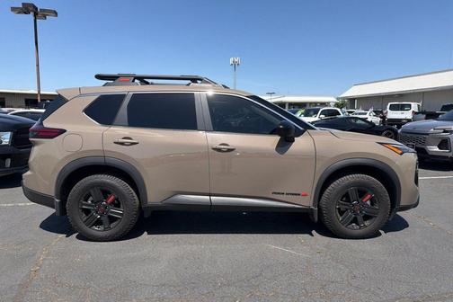 Baja Storm Metallic 2025 Nissan Rogue Rock Creek