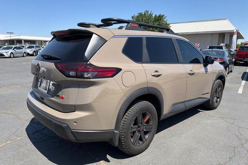 Baja Storm Metallic 2025 Nissan Rogue Rock Creek