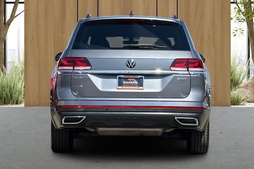 Platinum Gray Metallic 2021 Volkswagen Atlas 3.6L SE w/Technology