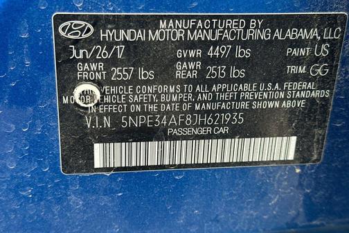 2018 Hyundai SONATA SEL