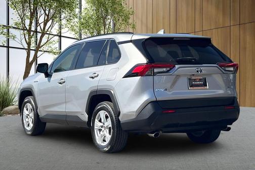 Silver Sky Metallic 2021 Toyota RAV4 Hybrid XLE