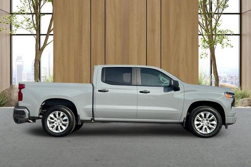 Slate Gray Metallic 2025 Chevrolet Silverado 1500 Custom