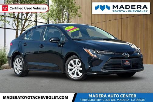 Black 2025 Toyota Corolla LE