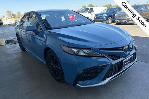 Blue 2023 Toyota Camry XSE
