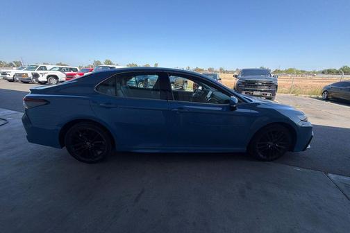 Blue 2023 Toyota Camry XSE