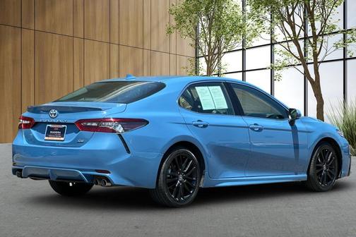 Blue 2023 Toyota Camry XSE