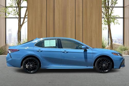 Blue 2023 Toyota Camry XSE