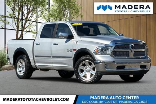 Bright Silver Metallic Clearcoat 2014 RAM 1500 Longhorn