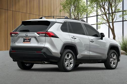 Silver Sky Metallic 2024 Toyota RAV4 Hybrid XLE