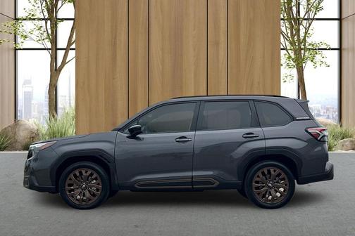 Gray Metallic 2025 Subaru Forester Hybrid Sport
