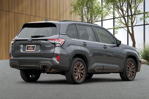 Gray Metallic 2025 Subaru Forester Hybrid Sport