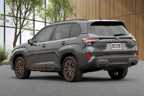 Gray Metallic 2025 Subaru Forester Hybrid Sport