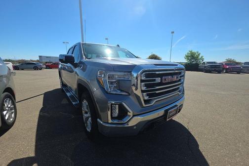 Satin Steel Metallic 2020 GMC Sierra 1500 SLT