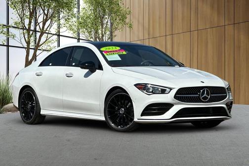 Digital White Metallic 2023 Mercedes-Benz CLA 250 Base