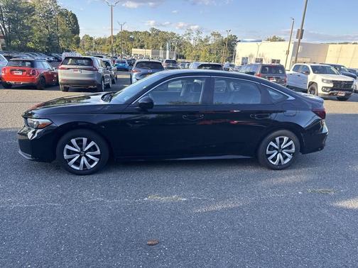 Crystal Black Pearl 2025 Honda Civic LX