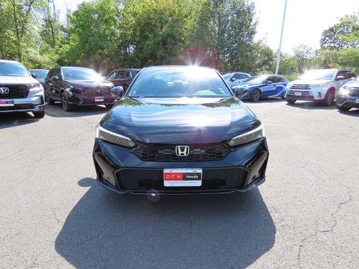 Gray 2026 Honda Civic Hybrid Sport