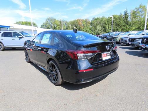 Gray 2026 Honda Civic Hybrid Sport