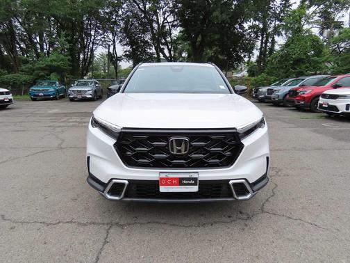 Platinum White Pearl 2026 Honda CR-V Hybrid Sport Touring AWD