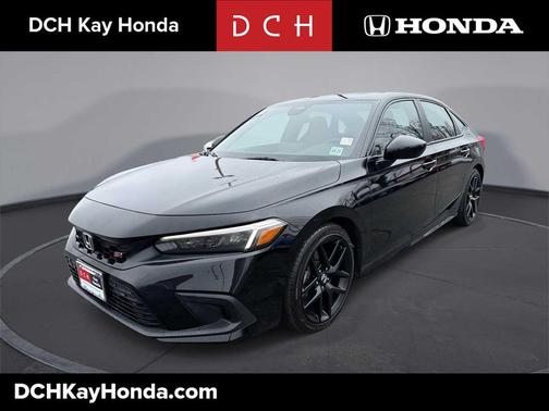 Crystal Black Pearl 2022 Honda Civic Si Base