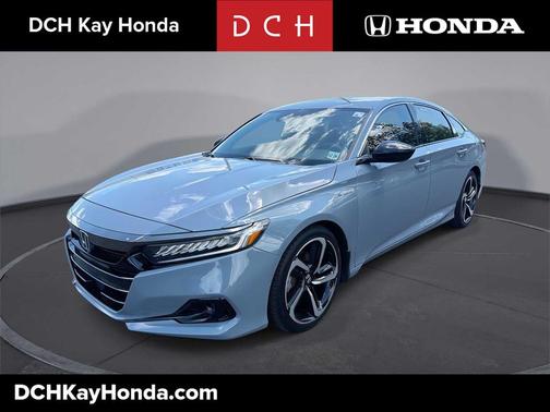 Sonic Gray Pearl 2022 Honda Accord Hybrid Sport