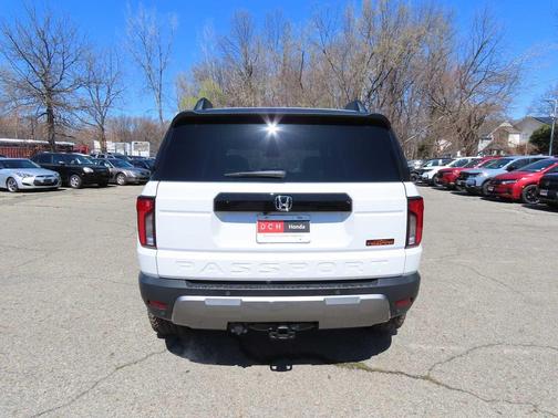 Platinum White Pearl 2026 Honda Passport AWD TrailSport