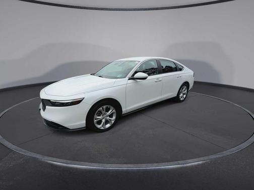 Platinum White Pearl 2023 Honda Accord LX 1.5T