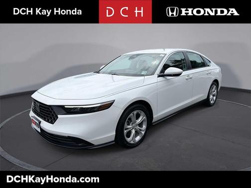 Platinum White Pearl 2023 Honda Accord LX 1.5T