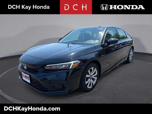 Crystal Black Pearl 2023 Honda Civic LX