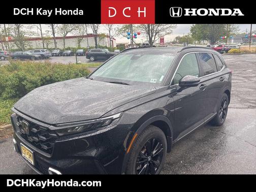Crystal Black Pearl 2024 Honda CR-V Hybrid Sport Touring AWD
