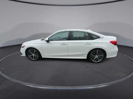 Platinum White Pearl 2023 Honda Civic Touring