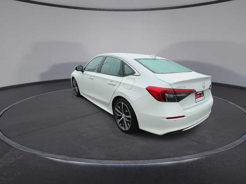 Platinum White Pearl 2023 Honda Civic Touring