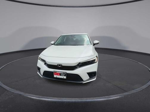 Platinum White Pearl 2023 Honda Civic Touring