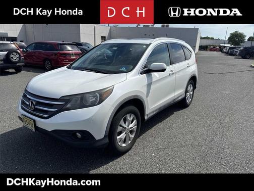 White 2014 Honda CR-V