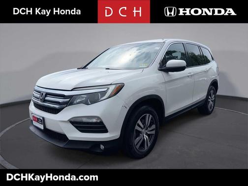 White Diamond Pearl 2018 Honda Pilot EX