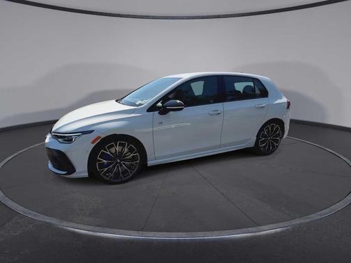 pure white 2026 Volkswagen Golf R 2.0T DSG