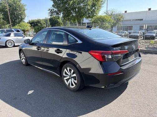 Crystal Black Pearl 2022 Honda Civic LX