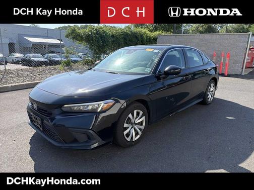 Crystal Black Pearl 2022 Honda Civic LX