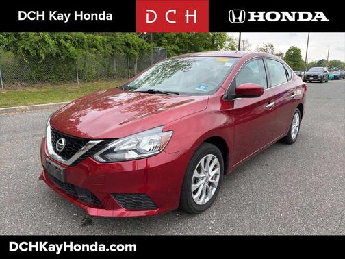 Scarlet Ember Tintcoat 2019 Nissan Sentra SV