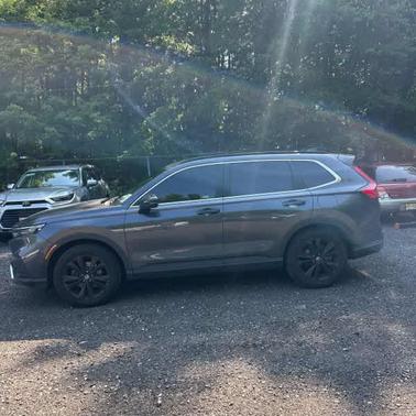 Meteorite Gray Metallic 2023 Honda CR-V Hybrid Sport Touring AWD