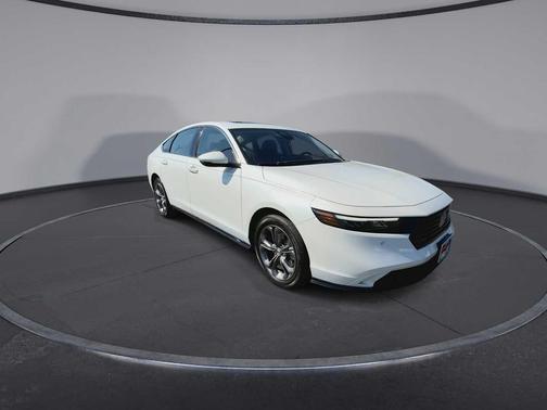 Platinum White Pearl 2023 Honda Accord Hybrid EX-L