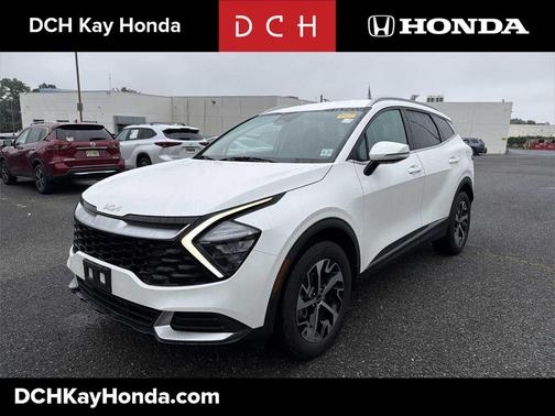 Snow White Pearl 2023 Kia Sportage Hybrid EX