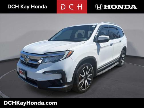 Platinum White Pearl 2020 Honda Pilot Touring 8-Passenger
