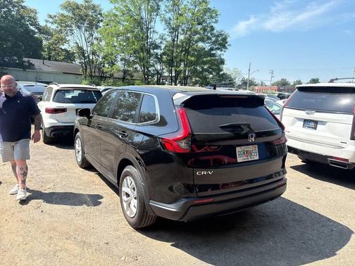 Crystal Black Pearl 2024 Honda CR-V LX AWD