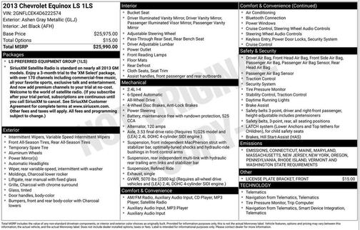 2013 Chevrolet Equinox LS