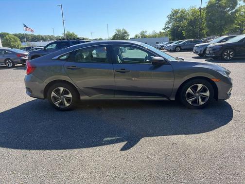 Modern Steel Metallic 2019 Honda Civic LX