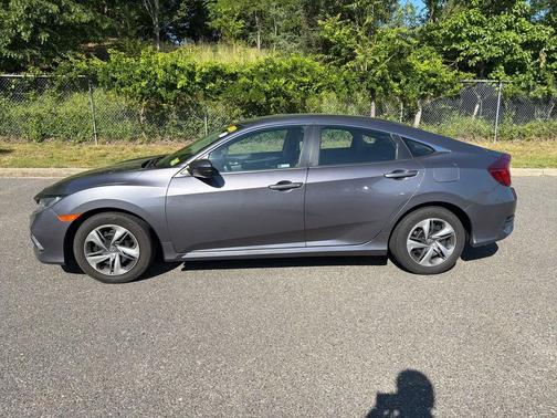 Modern Steel Metallic 2019 Honda Civic LX