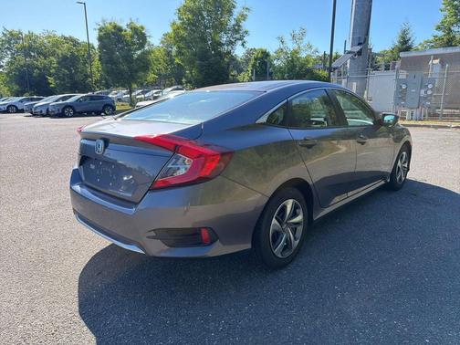 Modern Steel Metallic 2019 Honda Civic LX