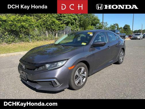 Modern Steel Metallic 2019 Honda Civic LX